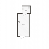 Квартира 16 м²