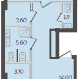 Коммерческое помещение 68.9 м²