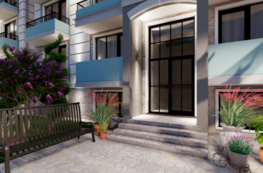 Вход Жилой комплекс «Residence Biarritz&Spa» (Резиденция Биарриц и Спа)