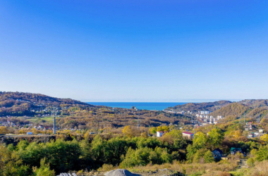 Вид на горы и море КП «Ореховый Сад»