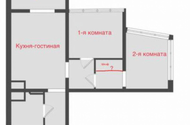 Планировка квартиры ЖК «Огни Сочи»