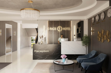 Ресепшн в отеле «Грейс Лазурь» 4*
