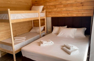 Спальная комната Гостиничный комплекс «Wood House» (Вуд Хаус)